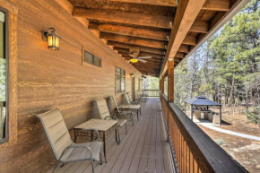 Spacious Pinetop-Lakeside Home with Hot Tub and Grill!